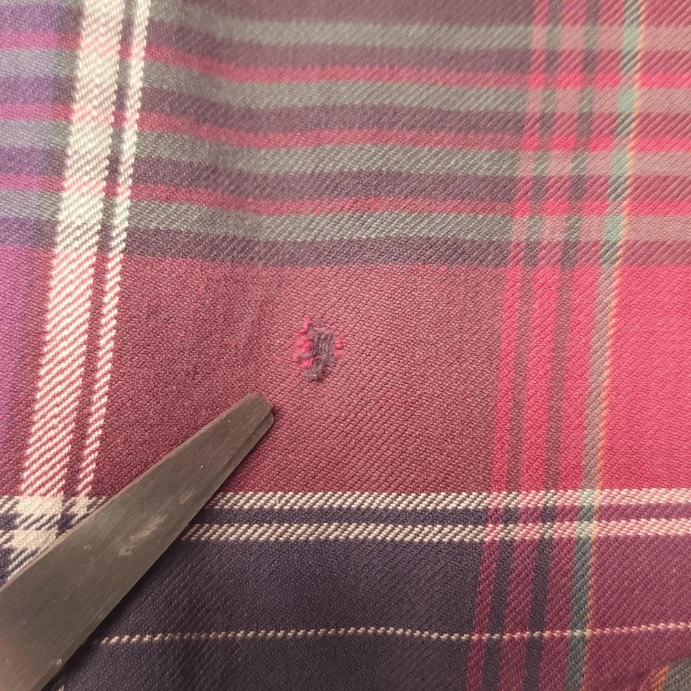 Polo Ralph Lauren Shirt Mens XL Multicolor Plaid Cotton Button Down